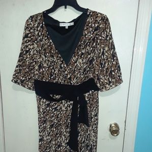 Evan Picone Wrap Dress